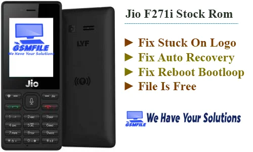Jio F271i Flash File Download