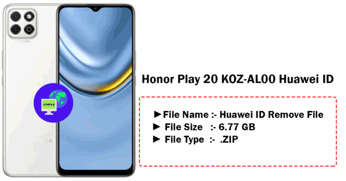 KOZ-AL00 Huawei ID