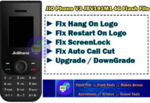 Jio Bharat V3 JBV191M1 Flash File JIO JBV191M1 Flash File JIo Phone V3 JBV191m1 4G fkash file fix hang on logo fix restart on logo fix screenlock fix auto call cut upgrade