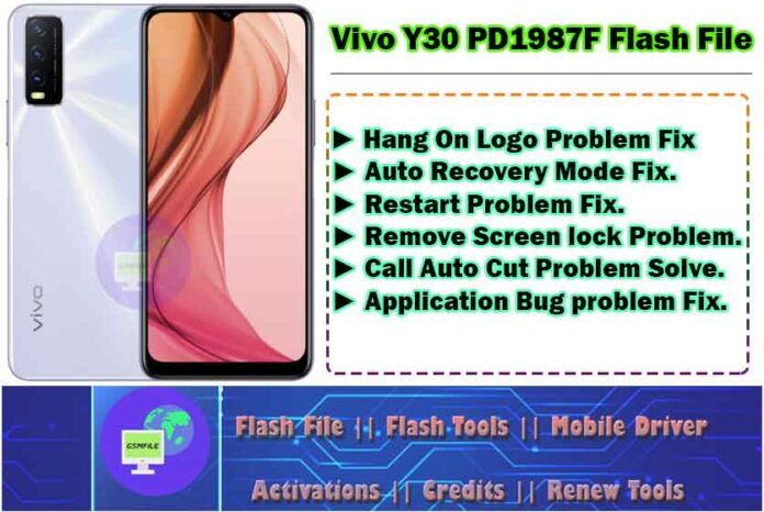 Vivo Y30_PD1987F Flash File Vivo Y30_PD1987F Flash File